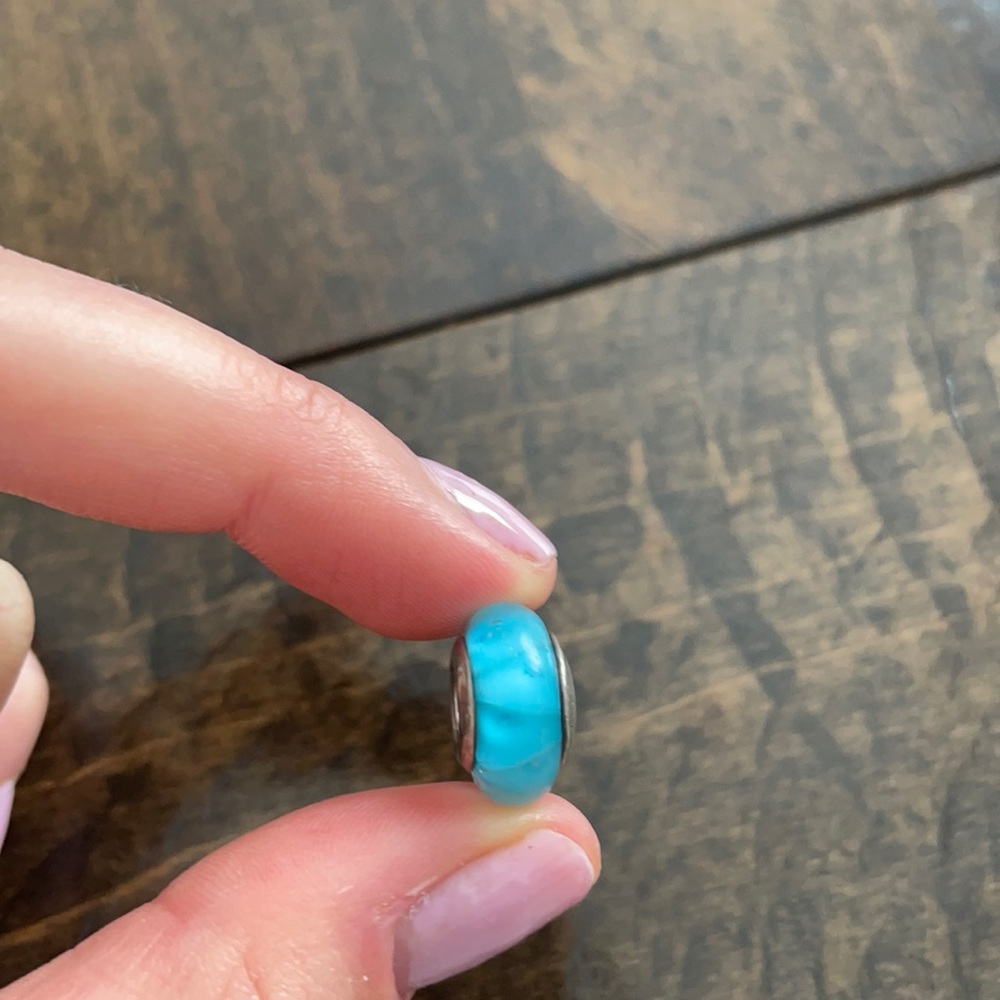 Glass pandora pendant